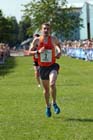 Michael Crawley (Durham City) finishing the Blaydon Races, June 9th.